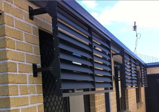 External Fixed Blade Shutters